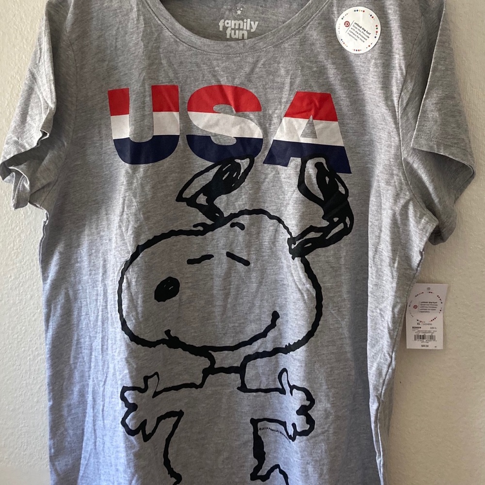 Snoopy 4th of July/Patriotic t-shirt, XL, NWT